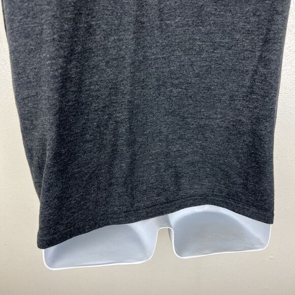 Nirvana Shirt Men Medium Grey Short Sleeve Psychedelic Smiley Graphic Tee - Picture 9 of 11